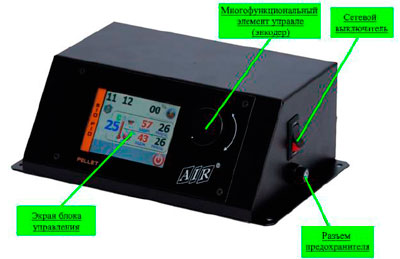 Рис.1. Внешний вид температурного регулятора AIR Bio Pid