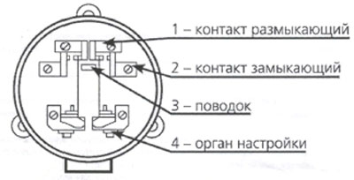 Рис.1. Чертеж реле контроля скорости РКС-М