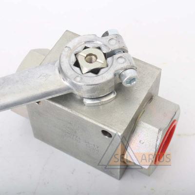 Блочный шаровый кран DN20 G3/4 PN420 - фото