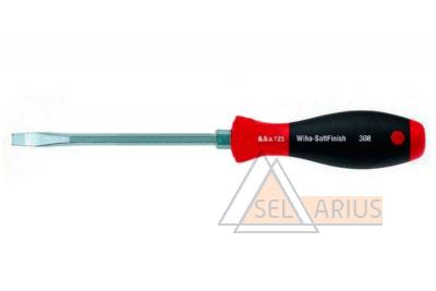 Фото отвертки шлицевой SoftFinish с шестигранным жалом