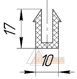 Уплотнение 10х17х5х4